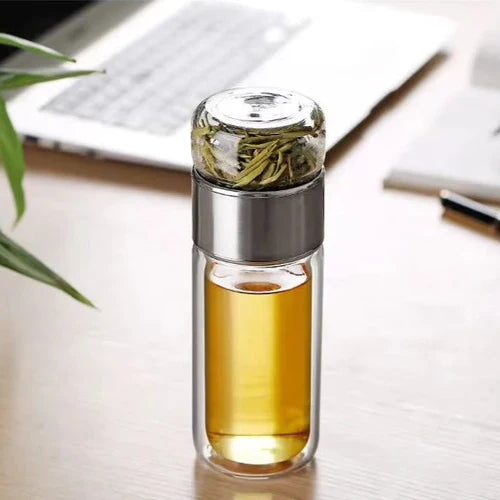InfusaPro Bottle – Tea Infuser Bottle – Buy 1, Get 2