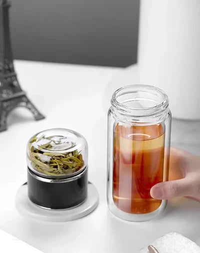 InfusaPro Bottle – Tea Infuser Bottle – Buy 1, Get 2