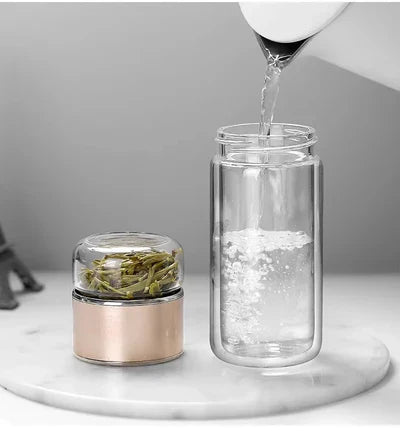 InfusaPro Bottle – Tea Infuser Bottle – Buy 1, Get 2