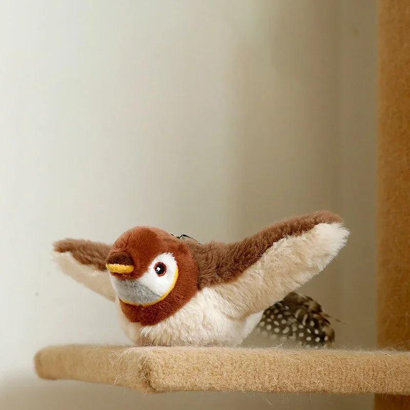 Brinquedo Passarinho Interativo para Gatos - Realismo e Diversão - compre 1 e leve 2