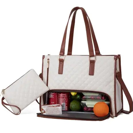 BOLSA COM PARA ALIMENTOS COMPARTIMENTO PARA ALIMENTOS - FreshCarry + UMA CARTEIRA DE BRINDE!