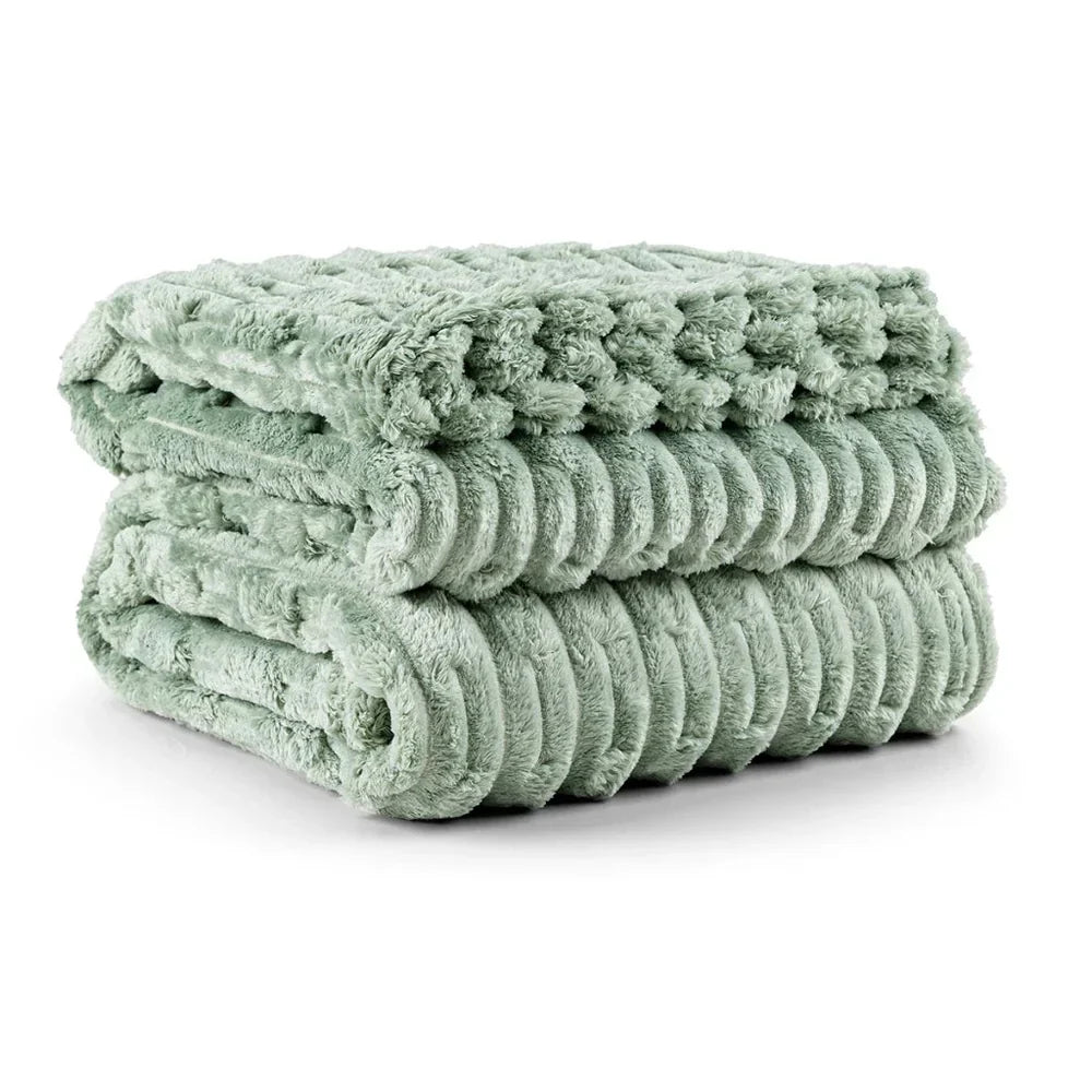 Cobertor Grosso Queen Fluffy Aveludado 320g/m² - Compre 1 e leve 2